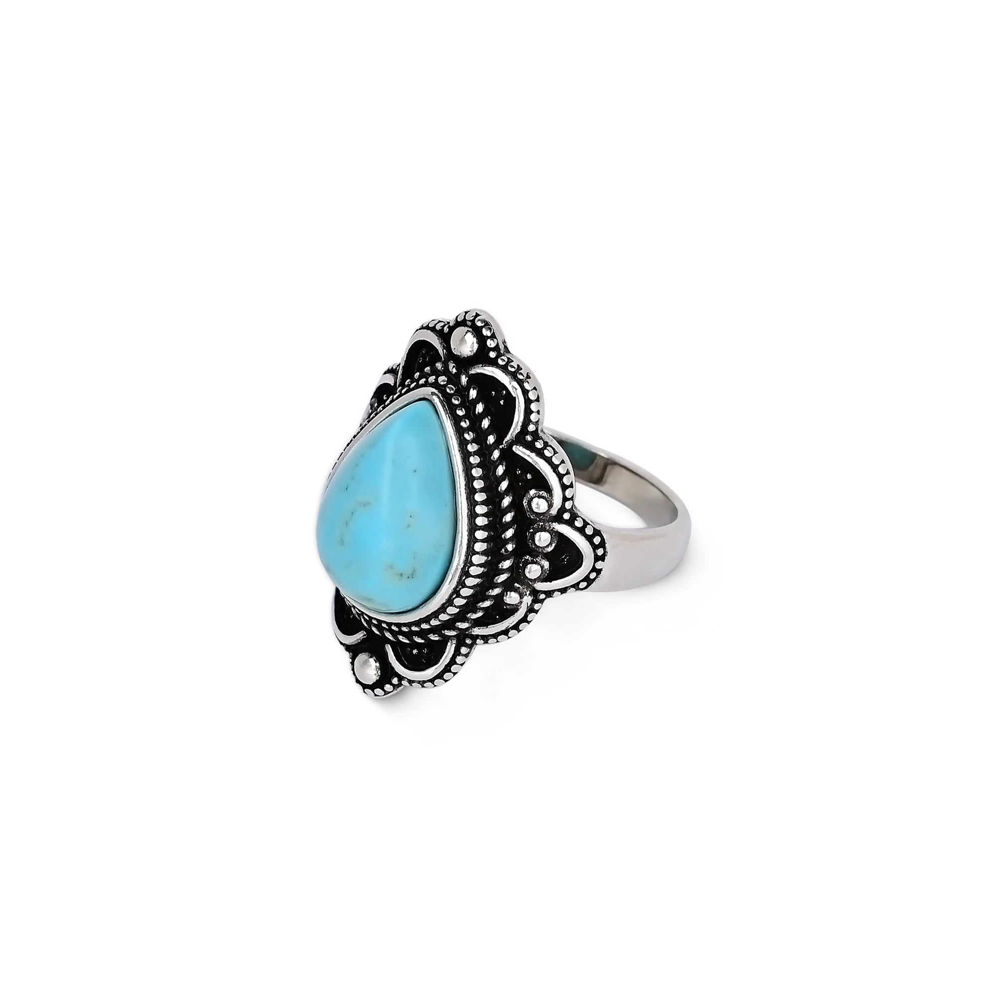 💎 Vintage Turquoise Ring