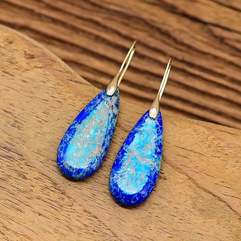 Natural Mix Bohemiska Dropp Örhängen