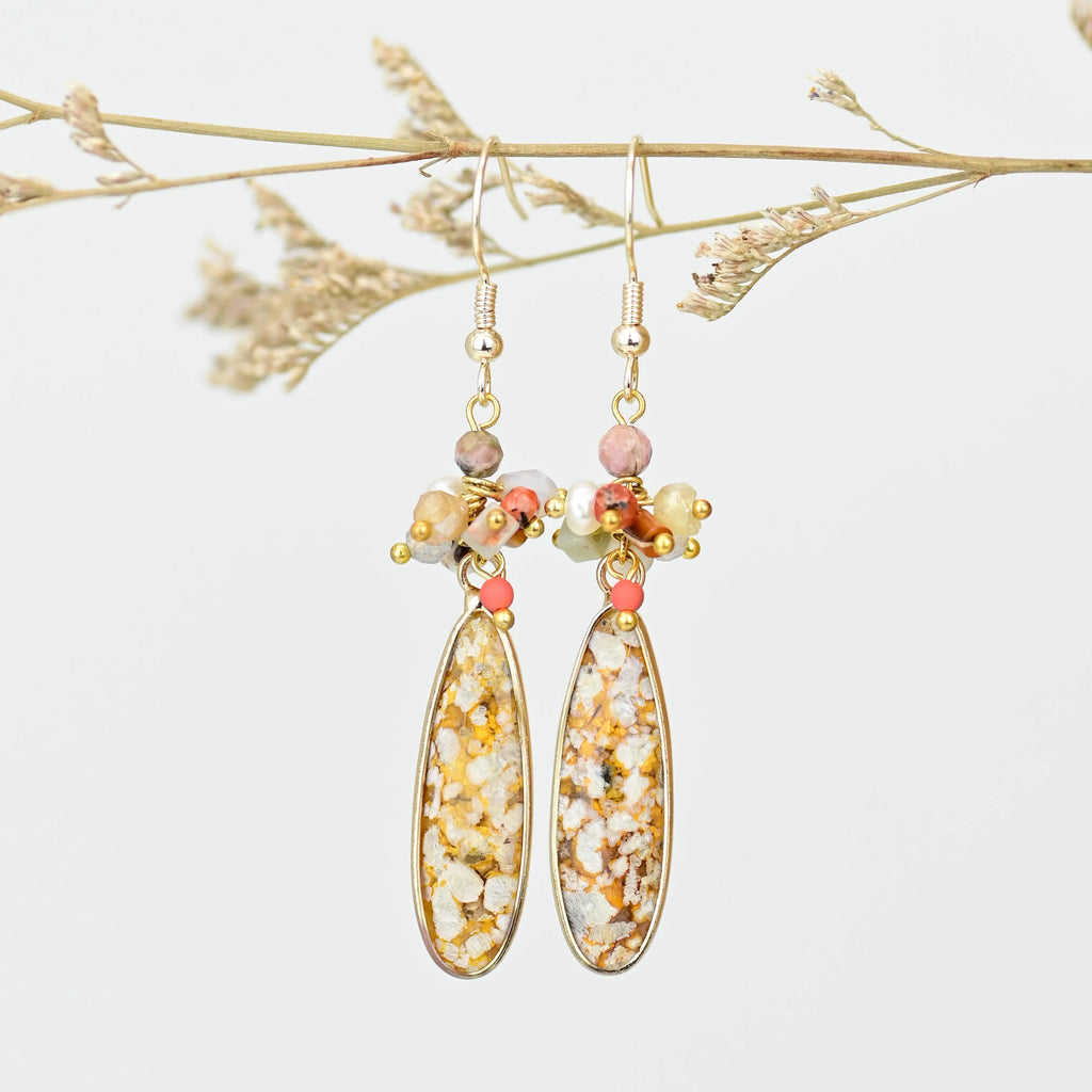 Ocean Agat Örhängen