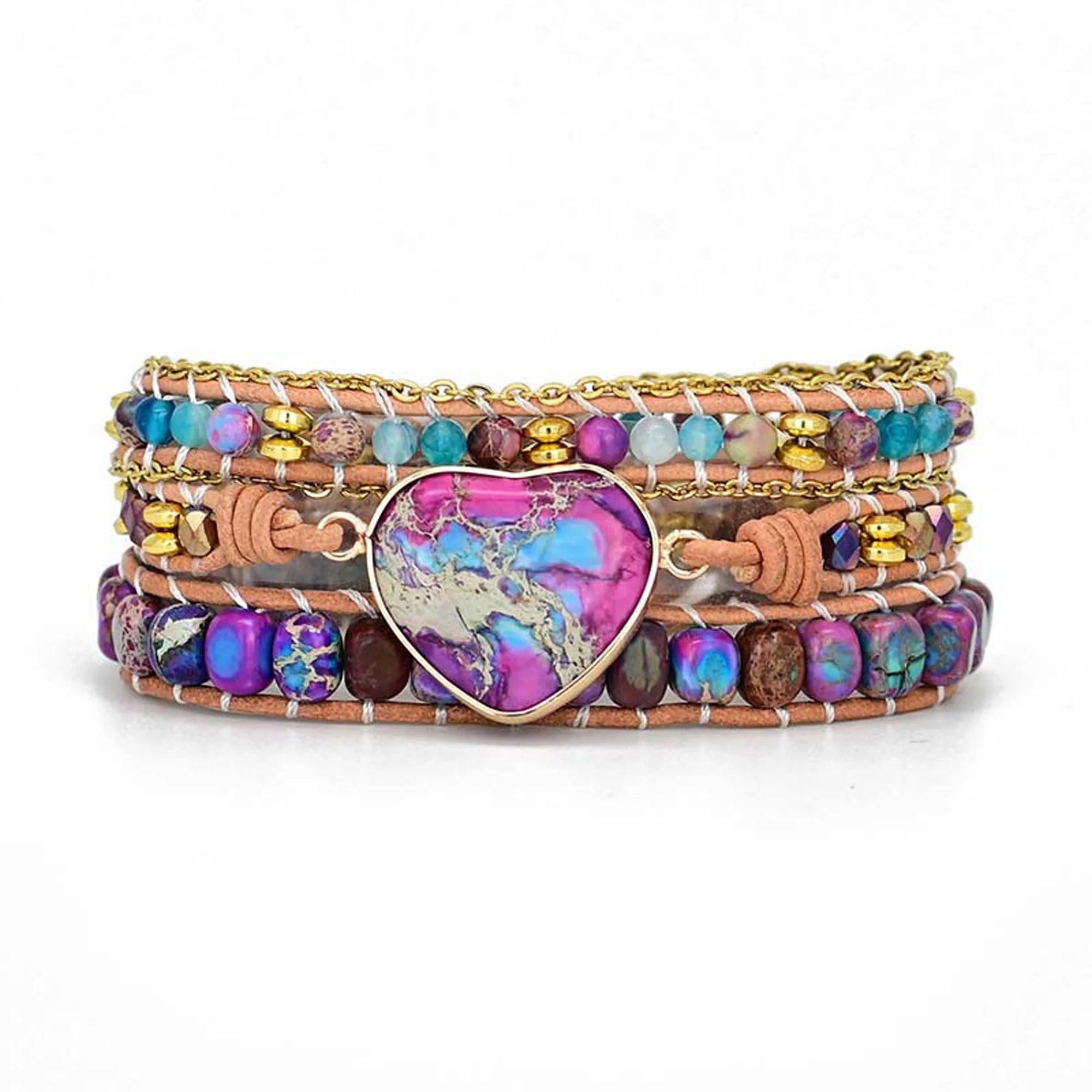 Lila Love Emperor Armband