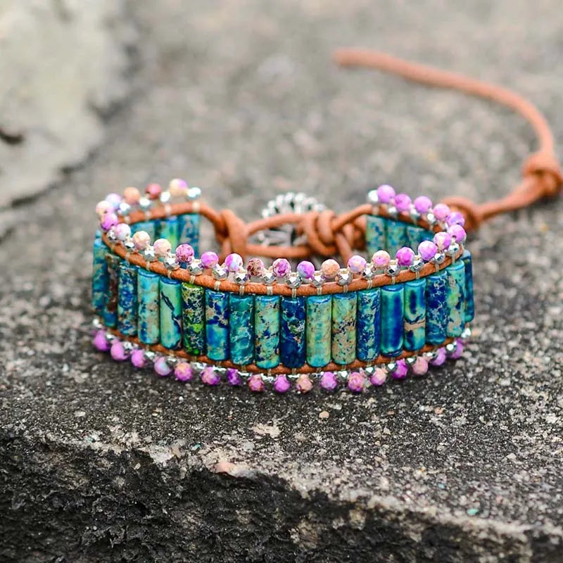 Bohemiskt Läderarmband