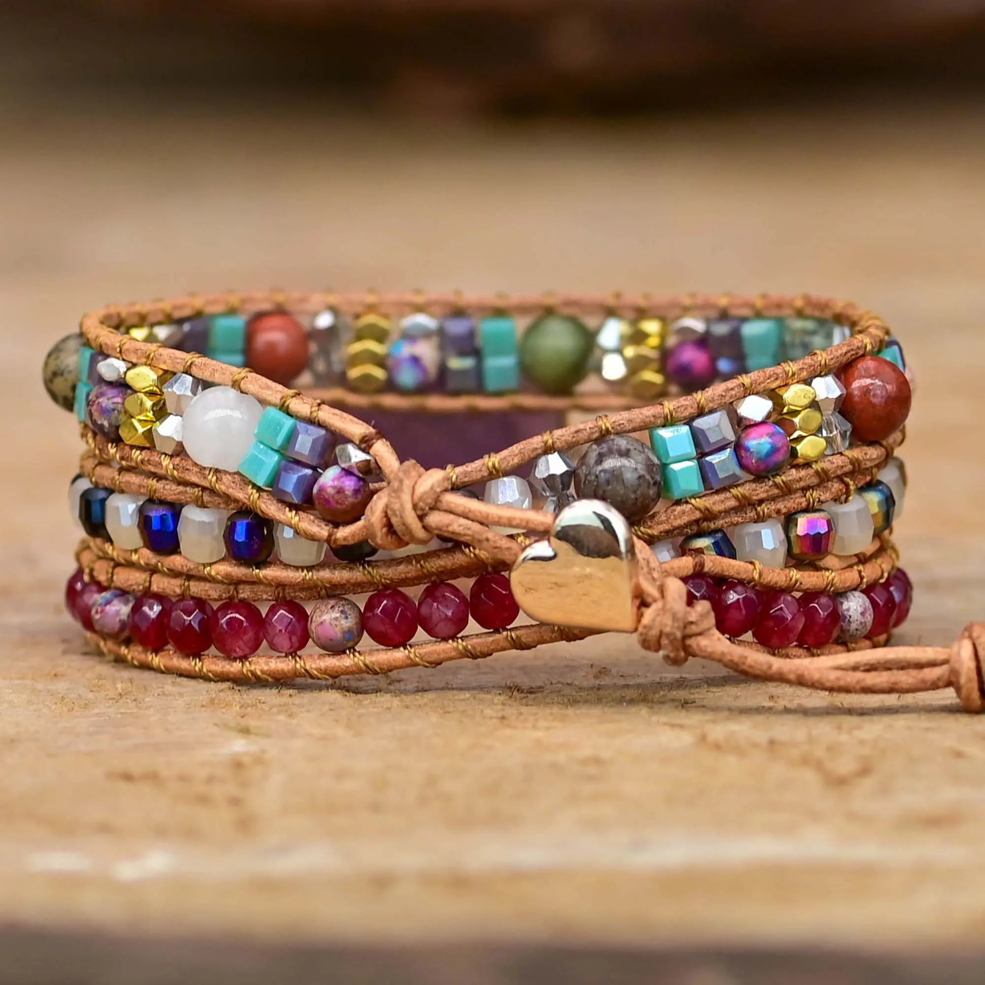 💜 Amethystens Magi Boho Armband