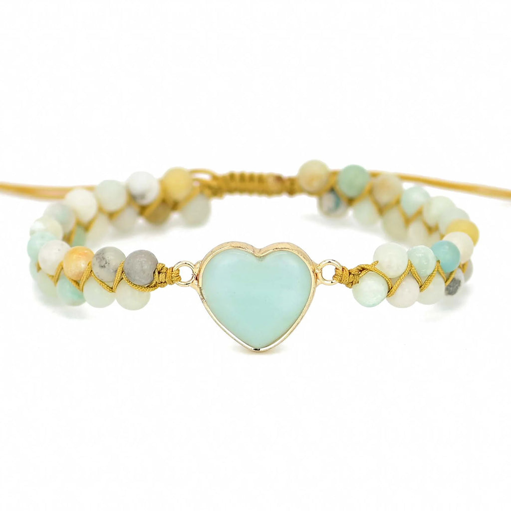 Amazonit Bohemiskt Armband