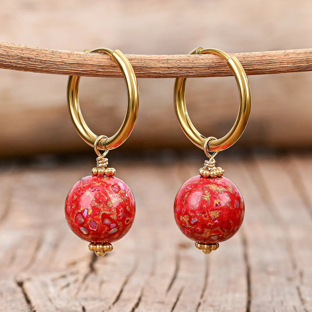 Bohemiska Dropp Örhängen