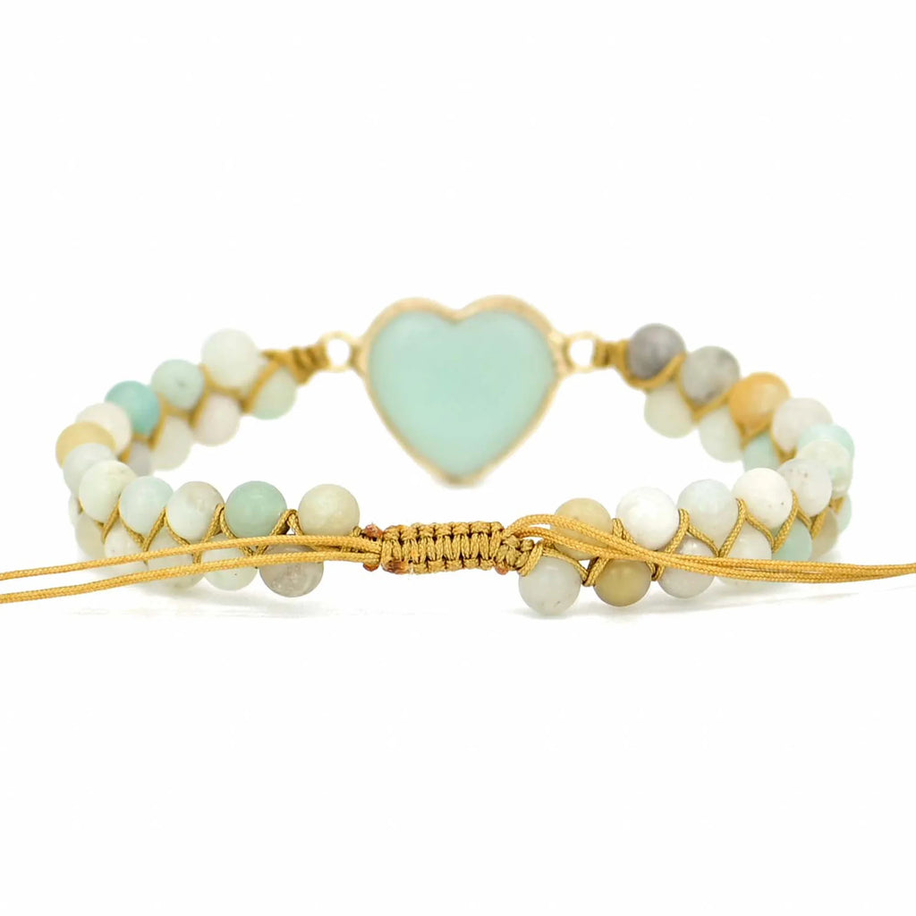 Amazonit Bohemiskt Armband