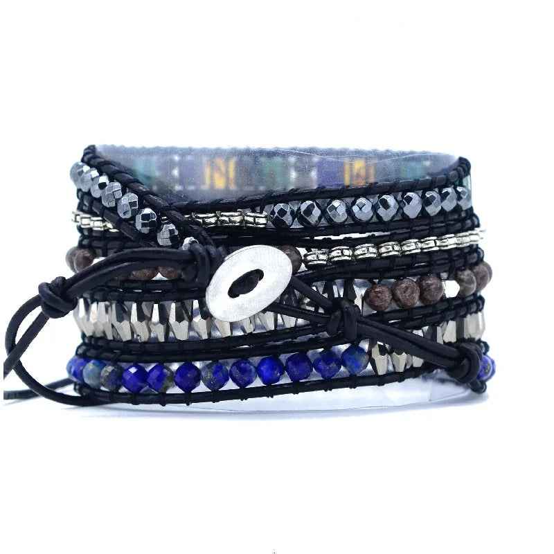 💎 Lapis Lazuli-stenar Armband