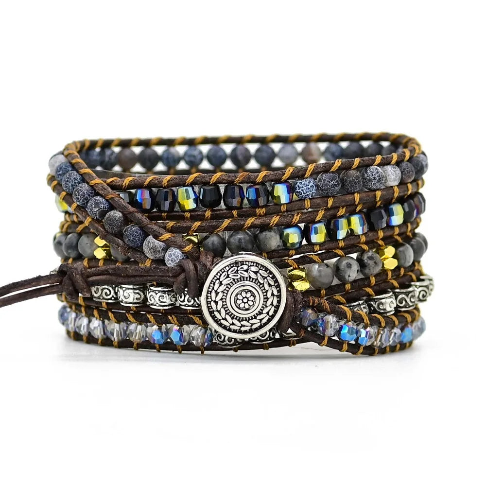 Svart Bohemiskt Armband