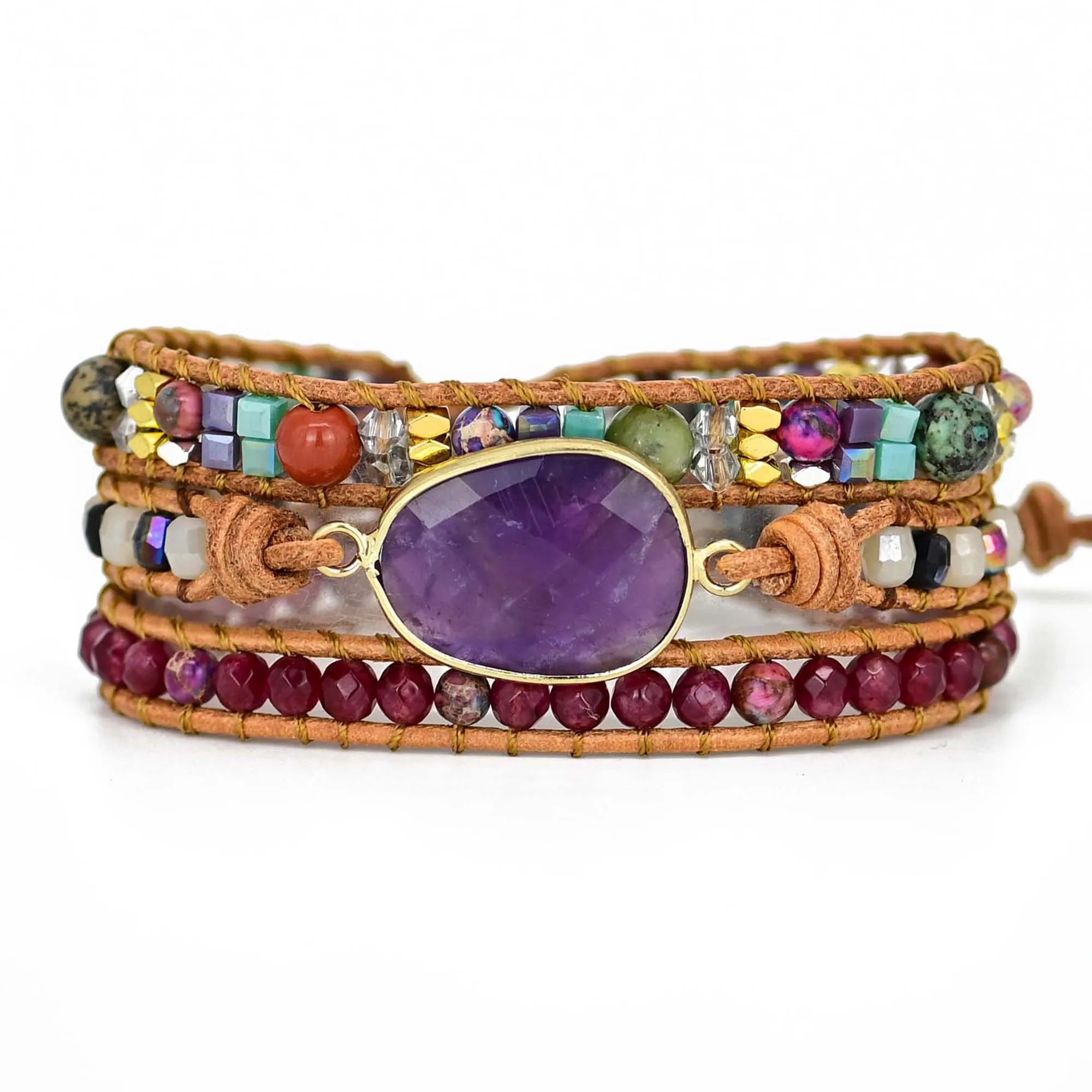 💜 Amethystens Magi Boho Armband