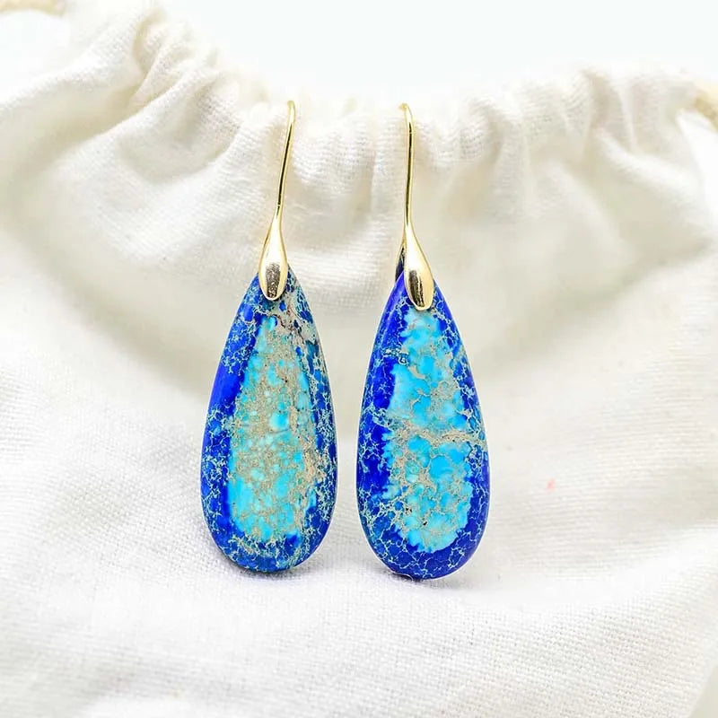 Natural Mix Bohemiska Dropp Örhängen