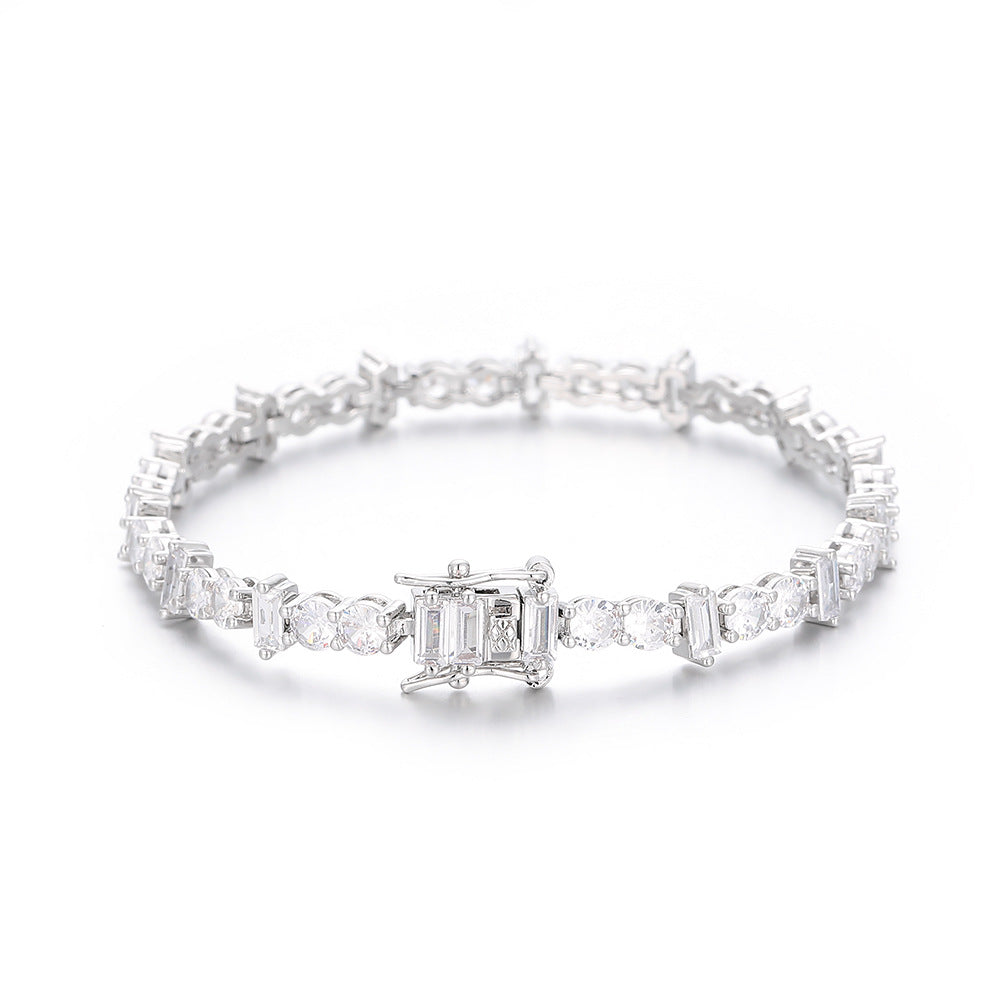 Enkelrad Hip Hop Tennis Armband