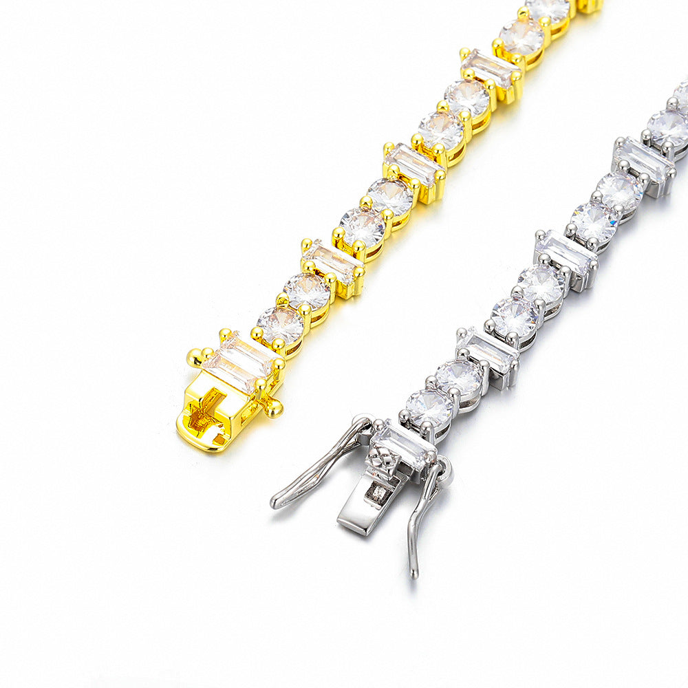 Enkelrad Hip Hop Tennis Armband