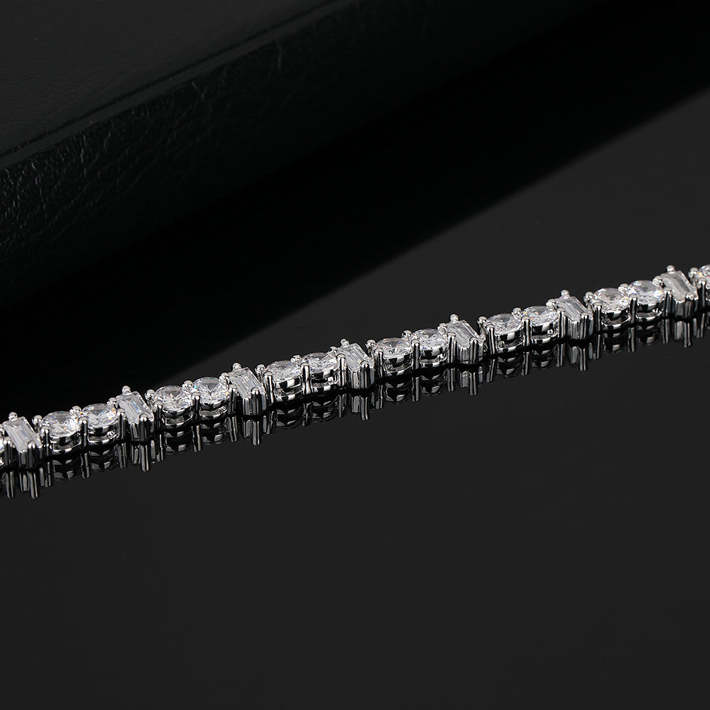 Enkelrad Hip Hop Tennis Armband