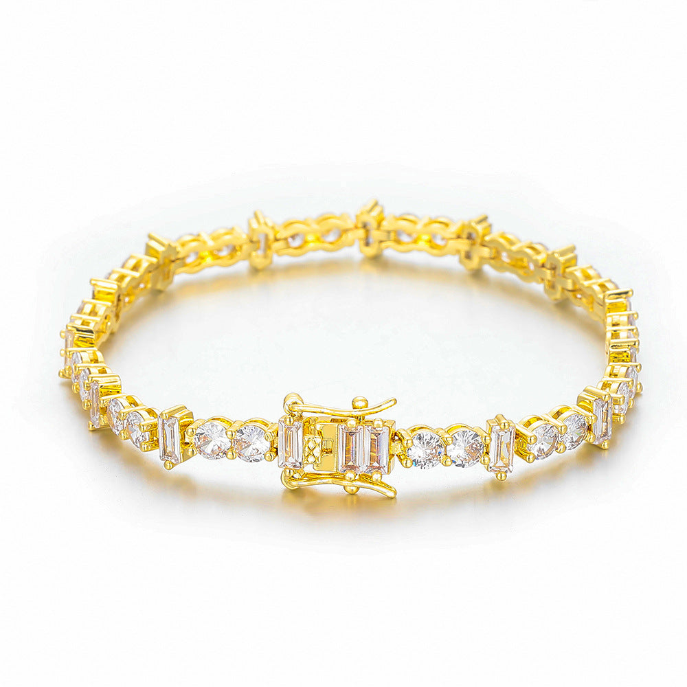 Enkelrad Hip Hop Tennis Armband