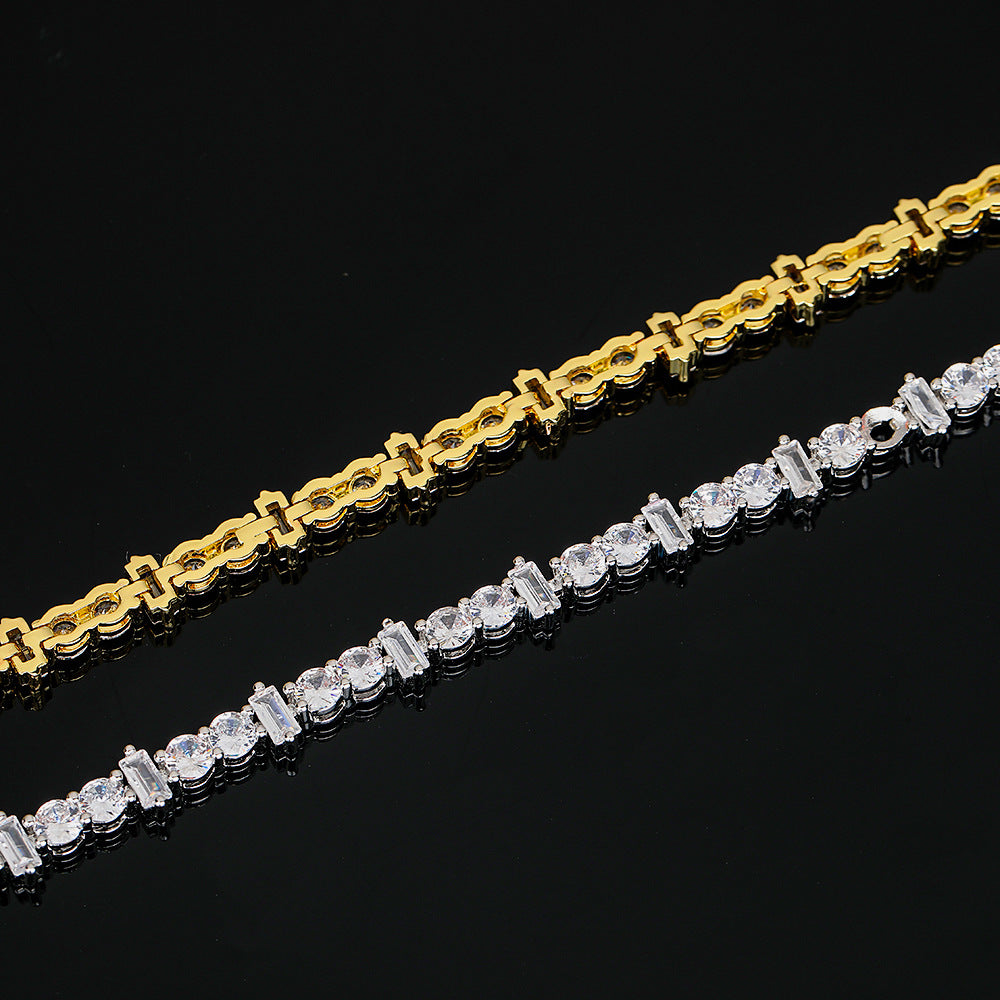 Enkelrad Hip Hop Tennis Armband