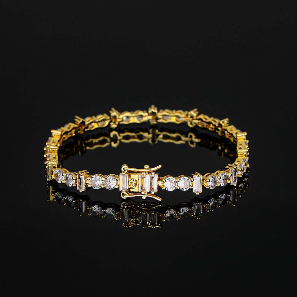 Enkelrad Hip Hop Tennis Armband