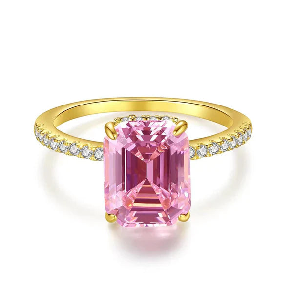 Emeralda Rosa Ring