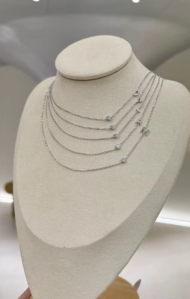 Zeffina Zircon Halsband