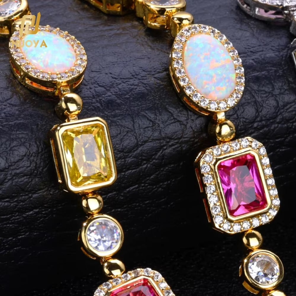 Nion Ädelsten Choker Halsband