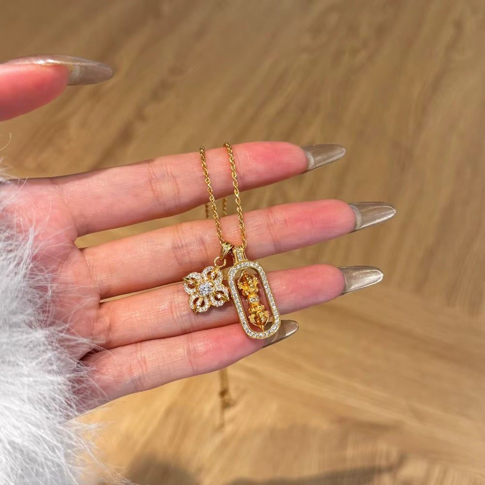 22K Guldpläterad Halsband