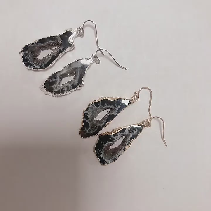 Boho Agate Dropp Örhängen