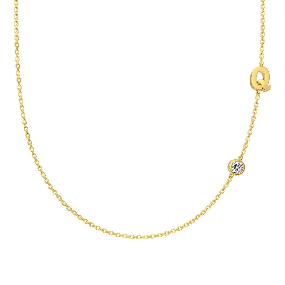 Zeffina Zircon Halsband