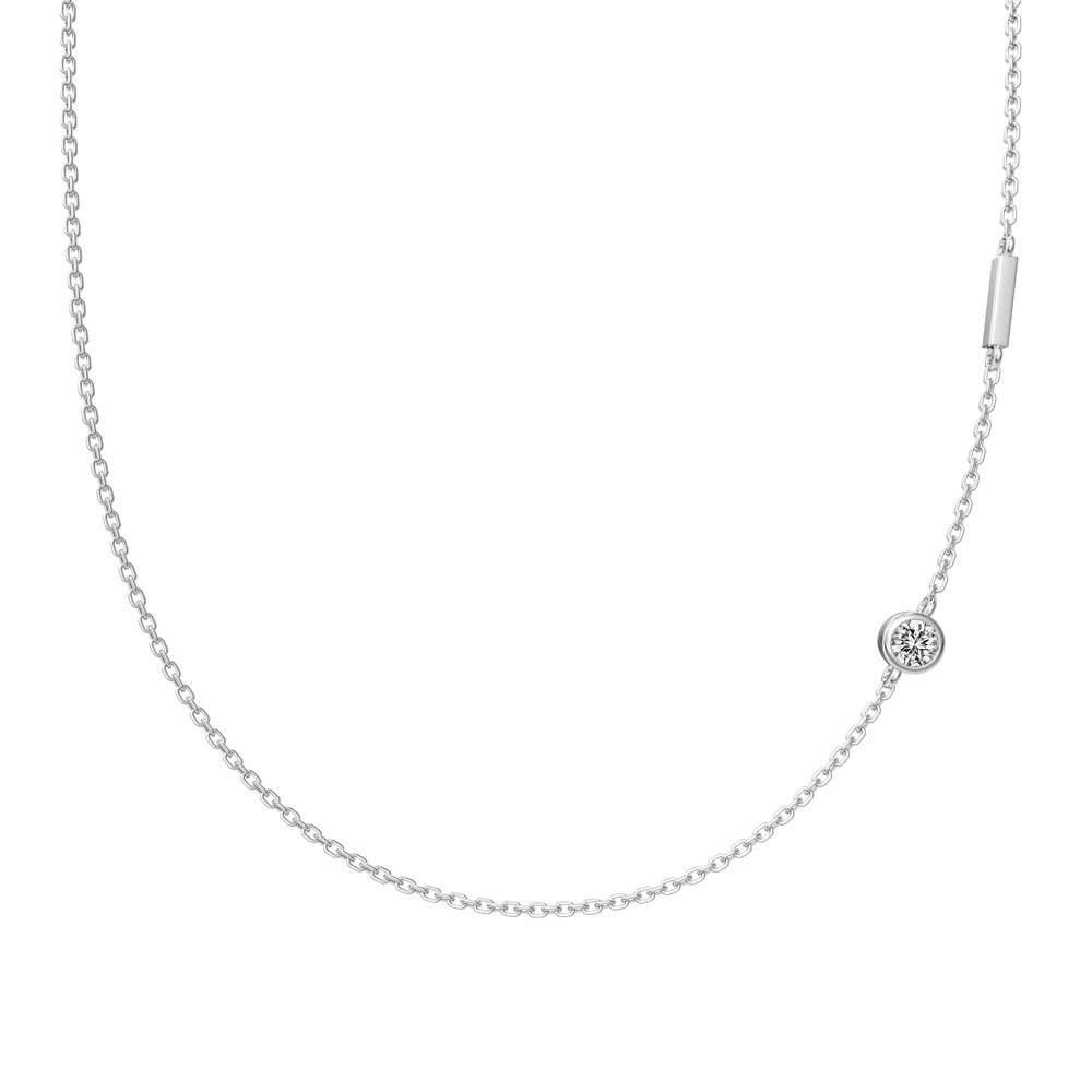 Zeffina Zircon Halsband