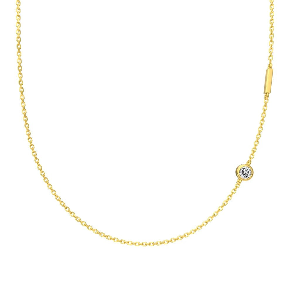 Zeffina Zircon Halsband