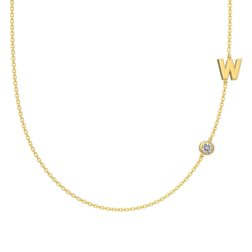 Zeffina Zircon Halsband